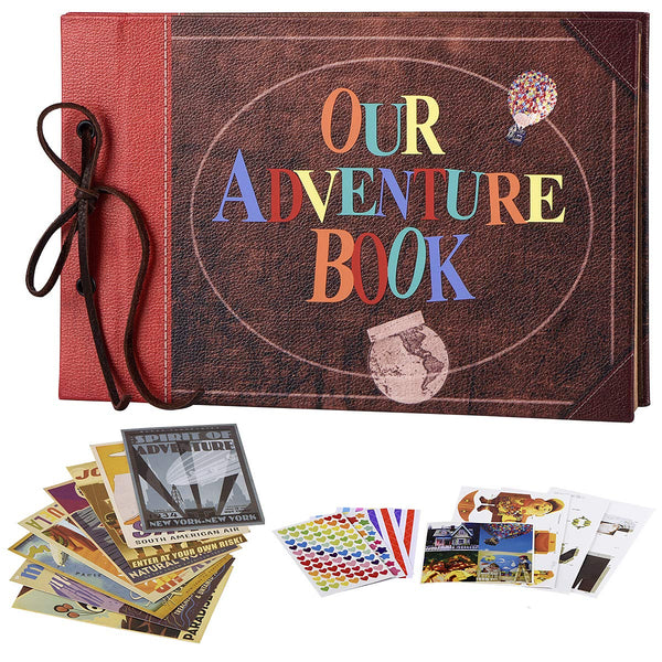 Our Adventure Book from Up! Inspired Scrapbook and Photo Album